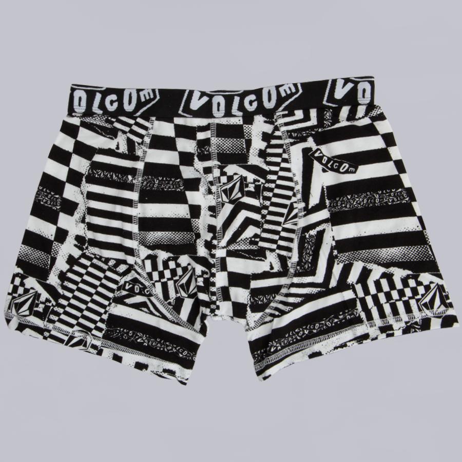 Mens Boxer Fitted Boxer Briefs, Small, Black/White